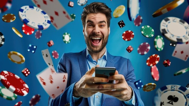 Pengguna mobile membaca tema sepak bola bn31